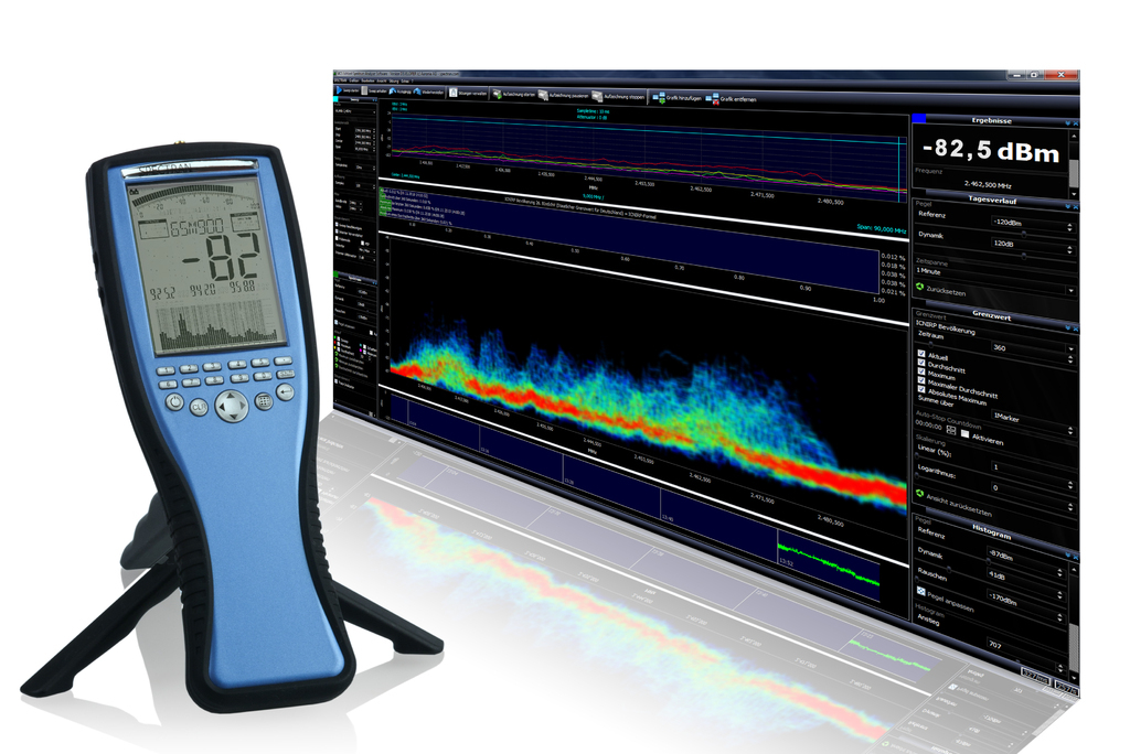 [AARONIA] 실시간 휴대용 스펙트럼 분석기 Spectran NF-5030S (1Hz -1MHz) 30MHz/20MHz option(문의)